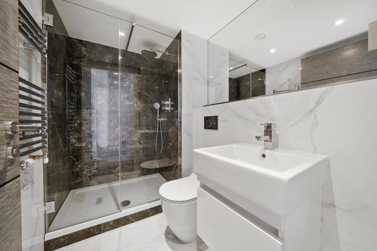 لندن City Prime Apartments المظهر الخارجي الصورة Bathroom